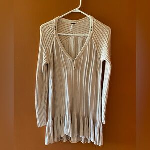 Free People knit tunic sweater dress